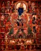 Thumbnail: Vajradhara with Mahasiddhas