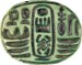 Thumbnail: Scarab with the Cartouche of Thutmosis III