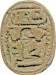 Thumbnail: Scarab with Cartouche of Thutmosis IV (1397-1388 BCE)