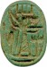 Thumbnail: Scarab with a Deity, Offering Table, and Tree