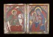 Thumbnail: Diptych Icon with Saint George, and Mary and the Infant Christ