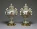 Thumbnail: One of a Pair of Potpourri Vases (Vase pot pourri feuilles de mirte)