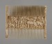 Thumbnail: Double Comb with Scenes of Courtly Life