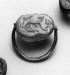 Thumbnail: Scarab with a Sphinx Set in a Swivel Ring