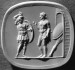 Thumbnail: Intaglio with Apollo and Achilles Set in a Ring
