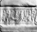 Thumbnail: Cylinder Seal with Deities and Worshippers