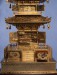 Thumbnail: Okimono of a Pagoda with Famous Scenes