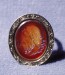 Thumbnail: Ring with Intaglio Showing Head of Asclepius