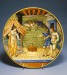 Thumbnail: Dish with King Candaules Exhibiting His Wife Nyssia to Gyges