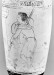 Thumbnail: Lekythos with Two Figures and Winged Sepulchur