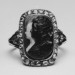 Thumbnail: Cameo Ring with Marie Antoinette and her Son, the Dauphin