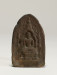 Thumbnail: Votive tablet; Showing Sakyasima Statue at Bodhgaya