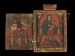 Thumbnail: Double-sided Icon with Scenes from the Life of Christ, the Virgin Mary, and the Saints