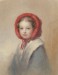 Thumbnail: Little Girl in a Red Bonnet
