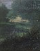 Thumbnail: Fisherman on a Pond with Willow Trees