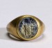 Thumbnail: Intaglio with Oedipus and the Sphinx Set in a Ring