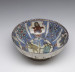 Bowl with Two Figures Flanking a Tree