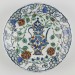 Thumbnail: Iznik Plate with Depiction of a Ewer
