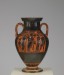 Thumbnail: Amphora with Dionysus with Entourage and Departure Scene