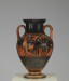 Thumbnail: Amphora with Dionysus with Entourage and Departure Scene