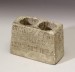 Thumbnail: Cosmetic Container with Round Receptacles and Inscriptions