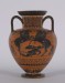 Thumbnail: Amphora with Ajax Carrying the Dead Achilles
