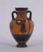 Thumbnail: Pseudo-Panathenaic Amphora with Discus Thrower