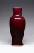 Thumbnail: Cherry-Red Baluster-Shaped Vase
