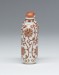 Thumbnail: Snuff Bottle with Peony Scrolls