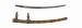 Thumbnail: Long sword (tachi) with paulownia mon (includes 51.1172.1-51.1172.4)