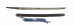 Thumbnail: Sword (katana) Tsuba, fuchi, kashira, kozuka, kogai, saya -  Chrysanthemums and maple leaves (includes 51.1210-51.1210.5)
