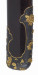 Thumbnail: Sword (tachi) with dark brown lacquer saya, tortoise-shell marks (includes 51.1228.1-51.1228.4)