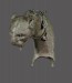 Thumbnail: Panther-Head Armrest Decoration from a Couch