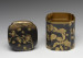 Thumbnail: Four-lobed box for incense game/ ko-dzu; Wind-swept maple trees/chrysanthemums