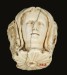 Thumbnail: Paternoster Bead from a Rosary or Chaplet with Christ, a Young Woman, and Death