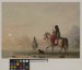 Thumbnail: Indian and His Squaw Fording a River