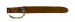 Thumbnail: Dagger (aikuchi) with snakeskin handle, imitation bamboo and leather saya (includes 51.1153.1-51.1153.2)