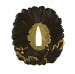 Thumbnail: Tsuba with a Chrysanthemum Blossom and Two Bees