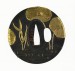 Thumbnail: Tsuba with a Frog in a Lotus Pond