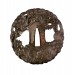 Thumbnail: Tsuba with Chinese Lions Among Clouds