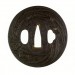 Thumbnail: Tsuba with Blossoming Plum and Narcissus