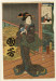 Thumbnail: Geisha on veranda, Ono no Komachi in inset