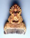 Thumbnail: Comb with Vishnu and Peacock