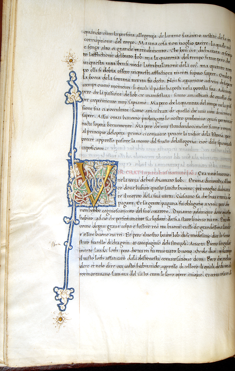 Leaf from Moralia in Job