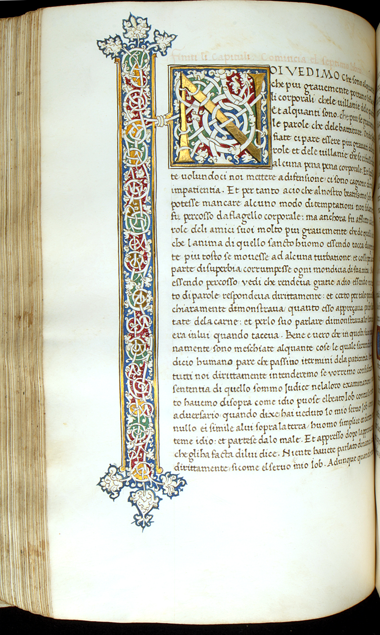 Leaf from Moralia in Job