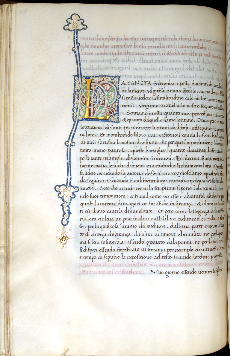 Leaf from Moralia in Job