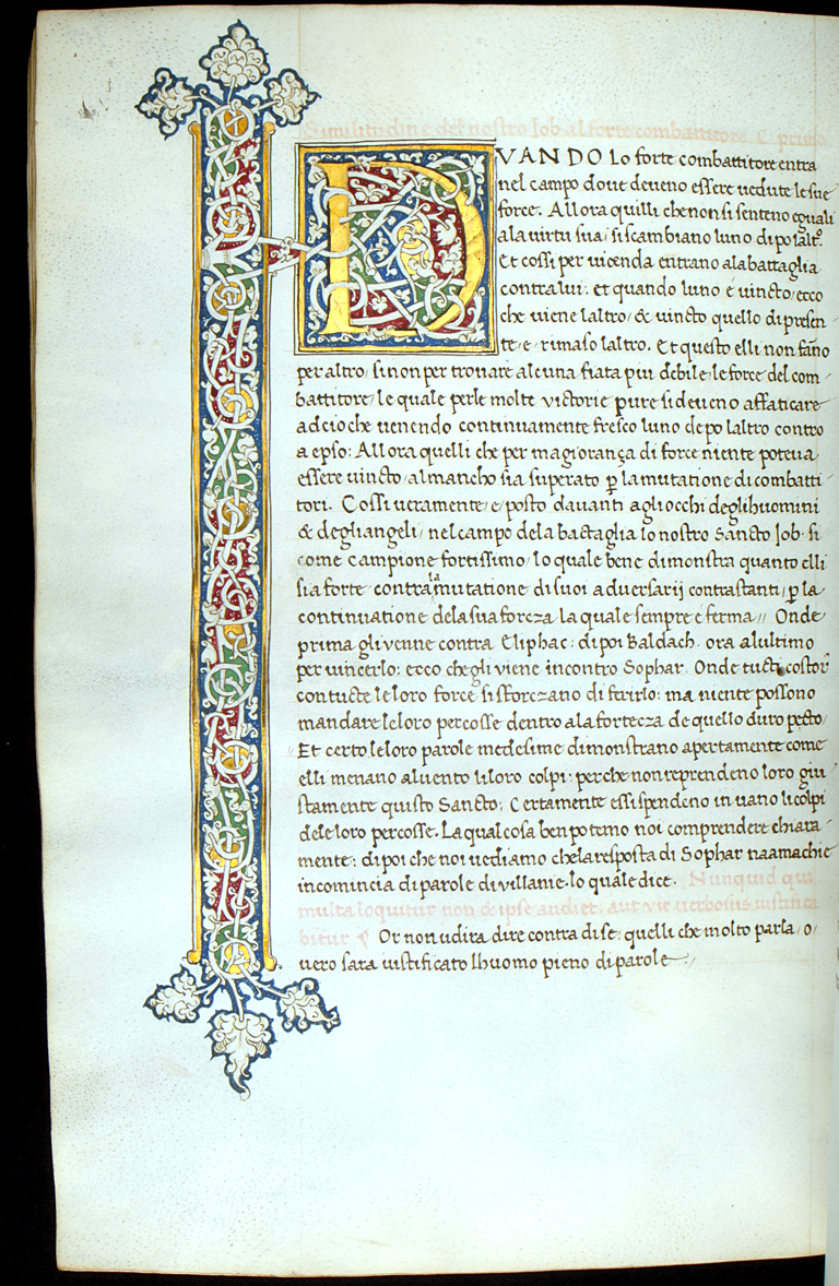 Leaf from Moralia in Job
