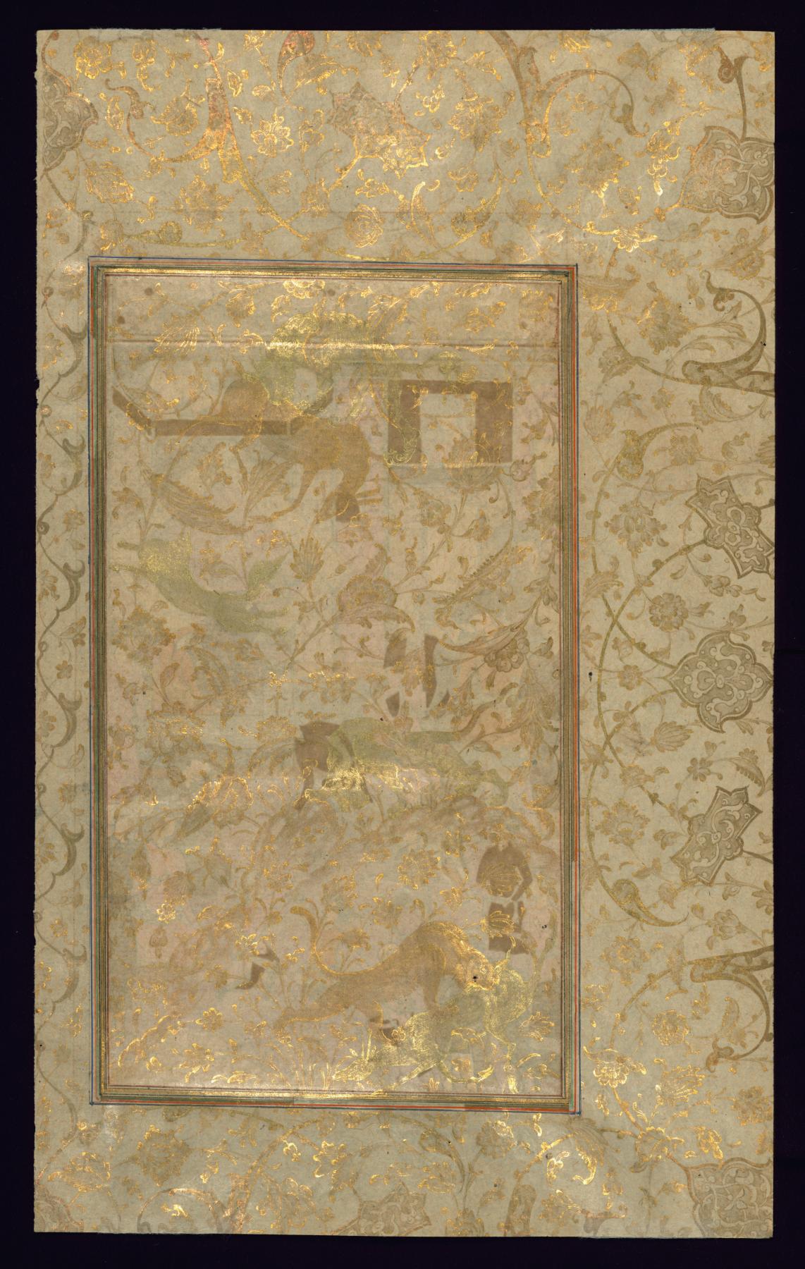 Youths Before a Ruler at his Court (Back)