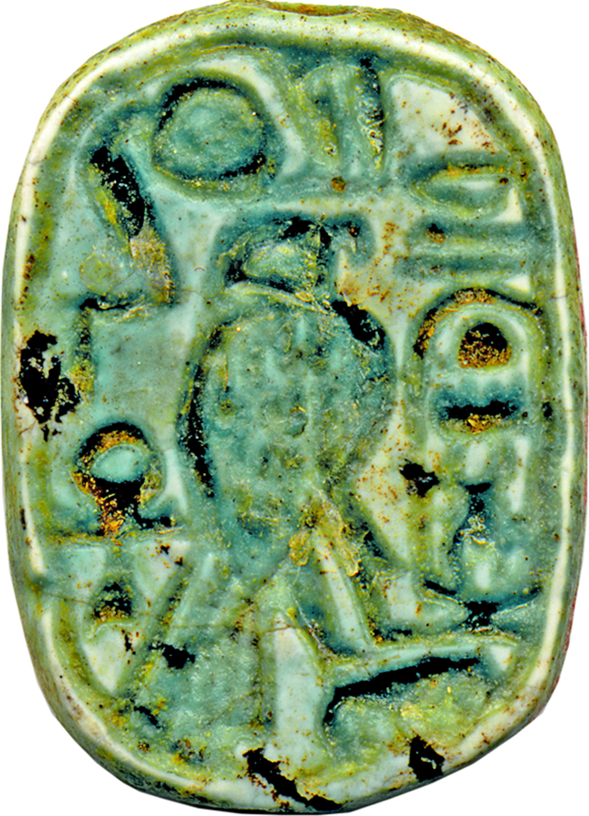 Plaque with the Cartouche of Thutmosis lll (1479-1425 BCE)