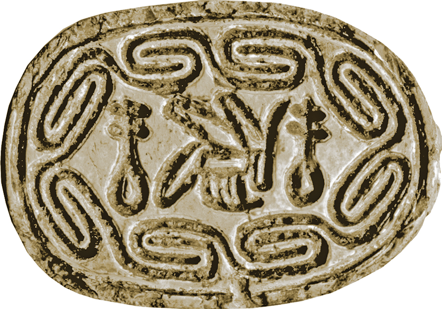 Scarab with a Human Face